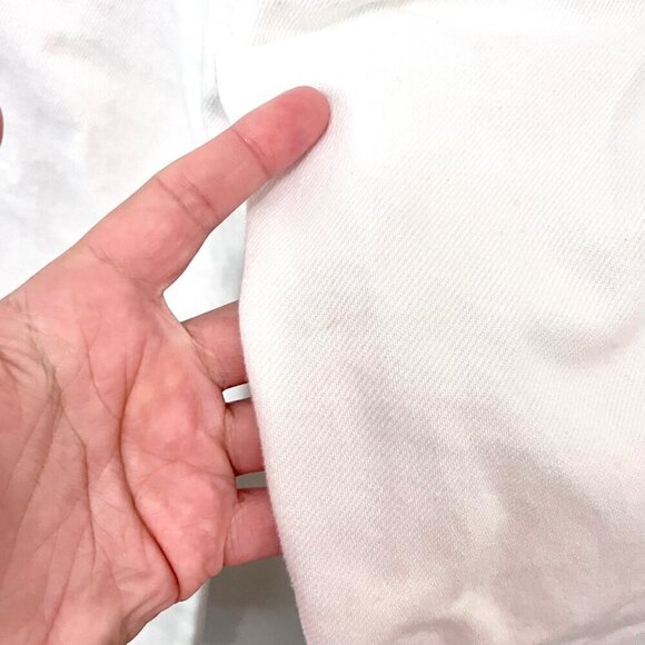 Anine Bing White Denim Straight Leg Jeans Size 30 - Picture 6 of 9